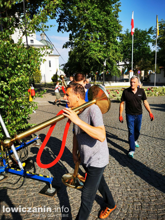 Boże Ciało w Łowiczu - przygotowania.