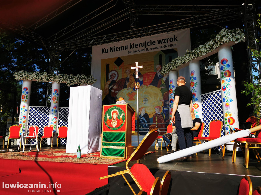 Boże Ciało w Łowiczu - przygotowania.