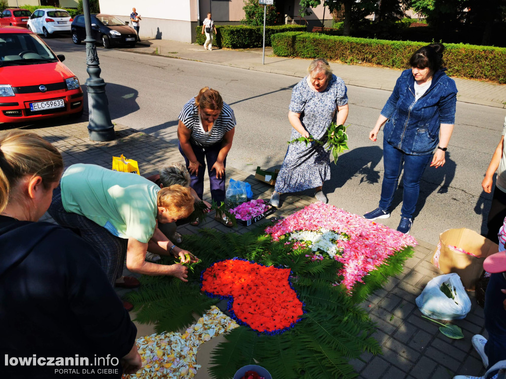 Boże Ciało w Łowiczu - przygotowania.