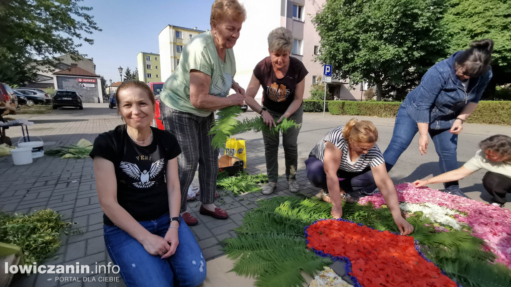 Boże Ciało w Łowiczu - przygotowania.