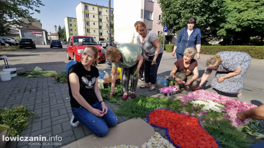 Boże Ciało w Łowiczu - przygotowania.