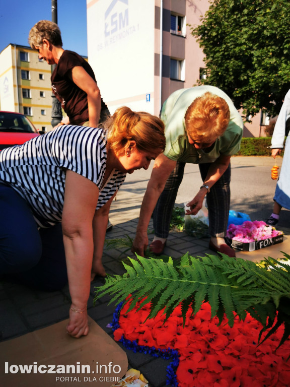 Boże Ciało w Łowiczu - przygotowania.