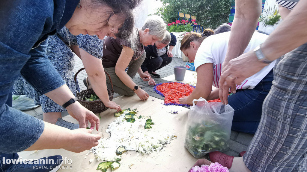 Boże Ciało w Łowiczu - przygotowania.