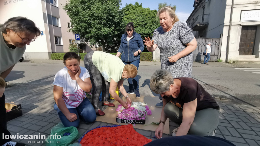 Boże Ciało w Łowiczu - przygotowania.
