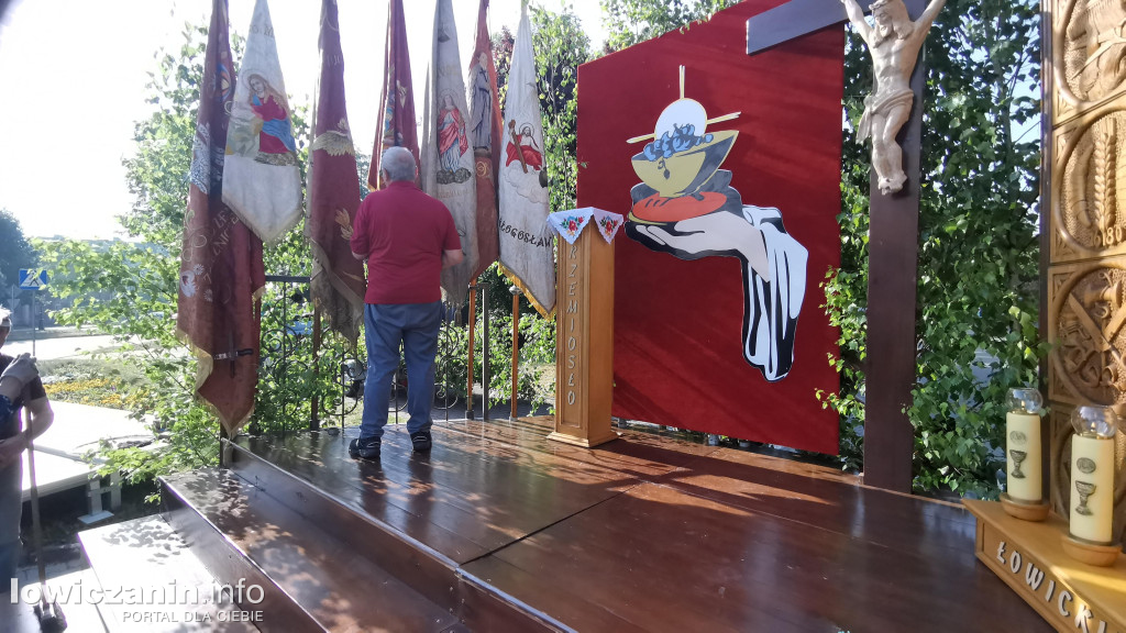 Boże Ciało w Łowiczu - przygotowania.