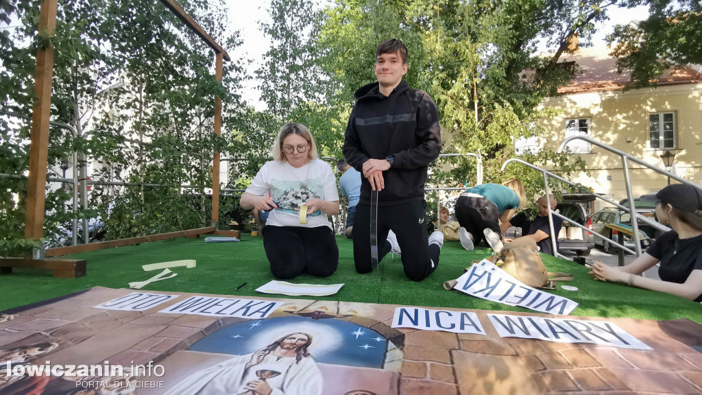 Boże Ciało w Łowiczu - przygotowania.