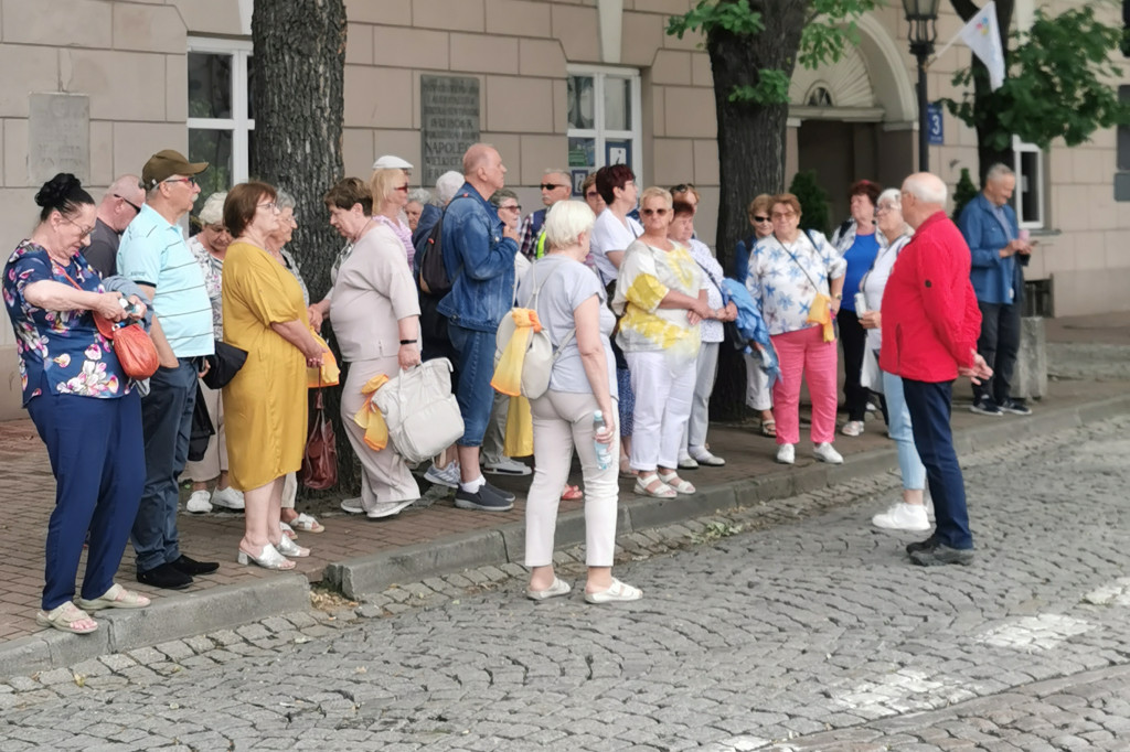 Turyści odwiedzają Łowicz