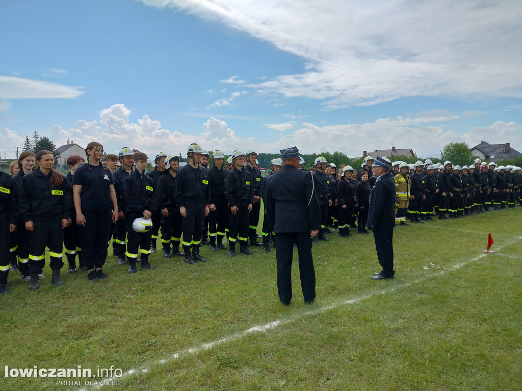 Miejsko-Gminne Zawody Sportowo-Pożarnicze w Kiernozi