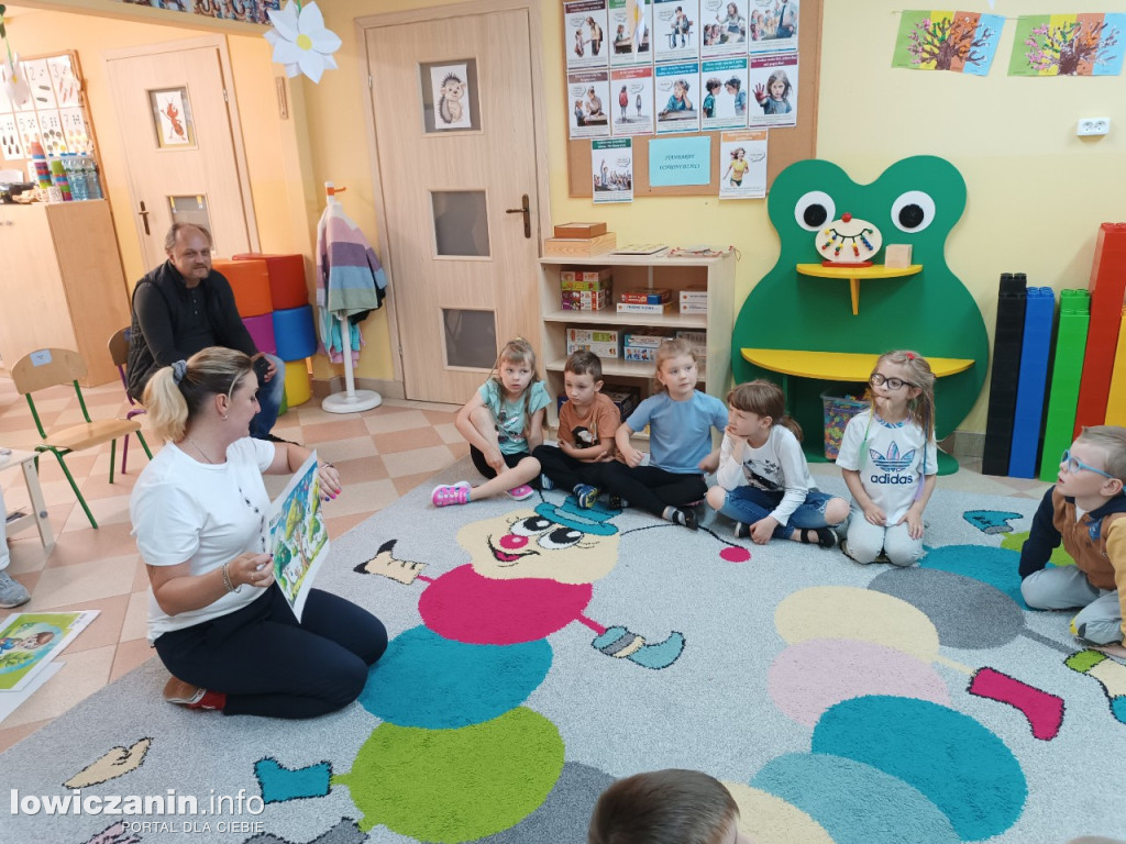 ŁUTW i ProLas edukują przedszkolaki