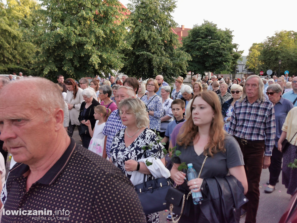 Procesja w oktawę Bożego Ciała w Łowiczu