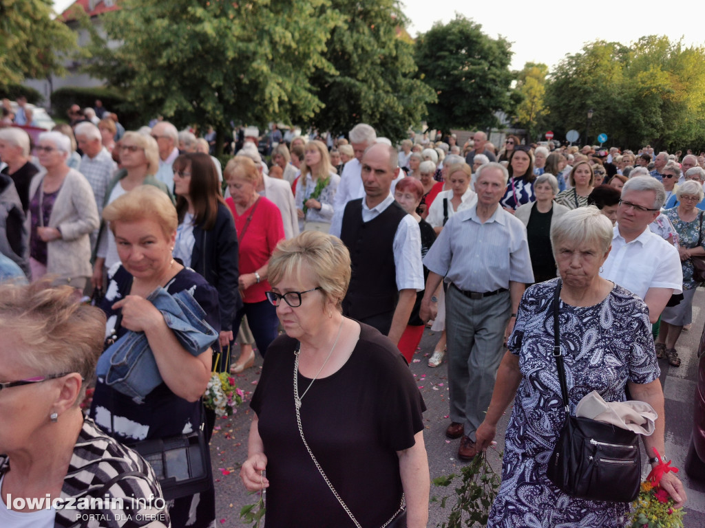 Procesja w oktawę Bożego Ciała w Łowiczu