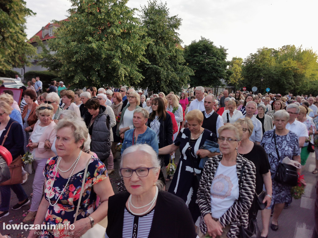 Procesja w oktawę Bożego Ciała w Łowiczu