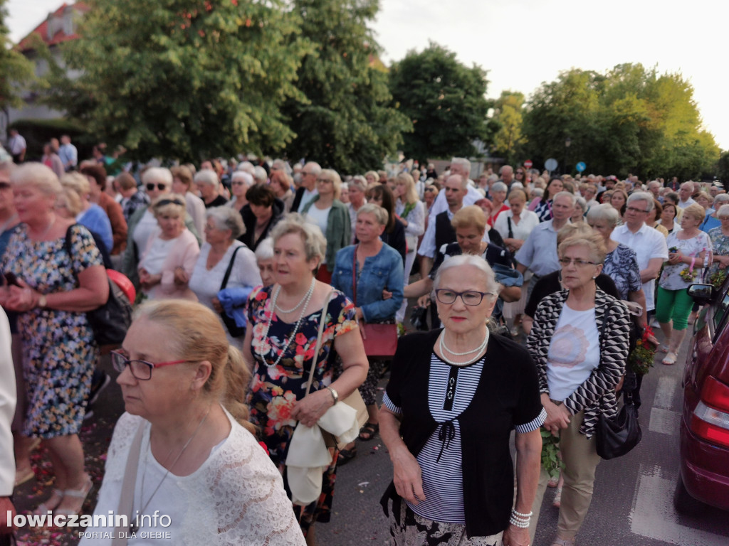 Procesja w oktawę Bożego Ciała w Łowiczu