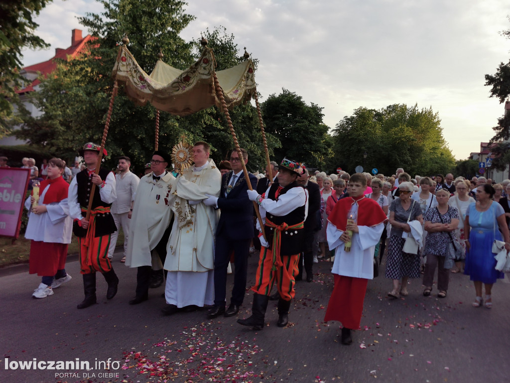 Procesja w oktawę Bożego Ciała w Łowiczu
