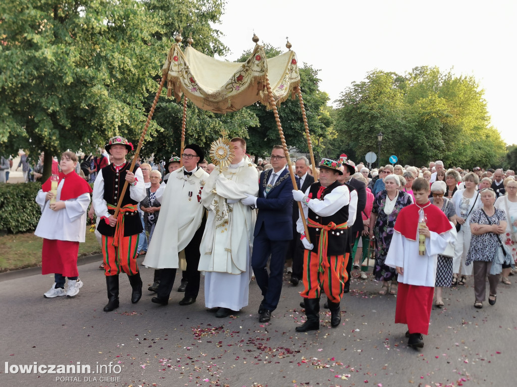 Procesja w oktawę Bożego Ciała w Łowiczu