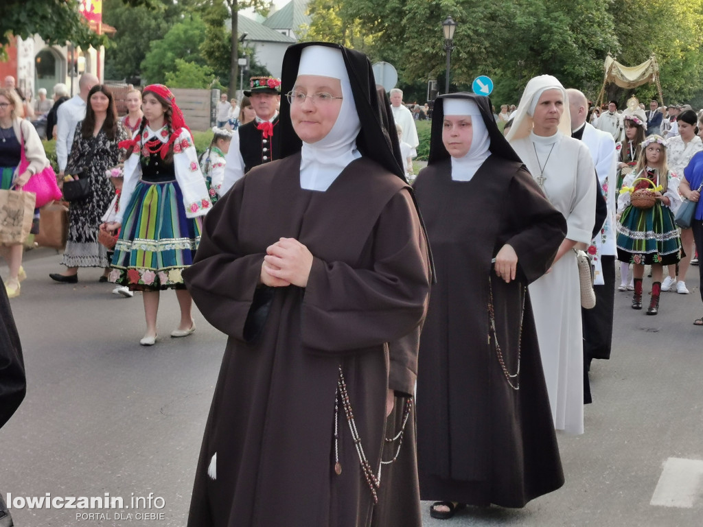Procesja w oktawę Bożego Ciała w Łowiczu