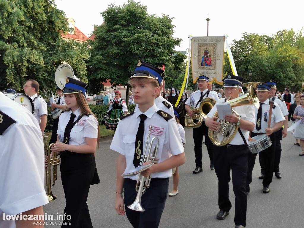 Procesja w oktawę Bożego Ciała w Łowiczu