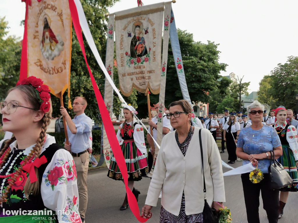 Procesja w oktawę Bożego Ciała w Łowiczu