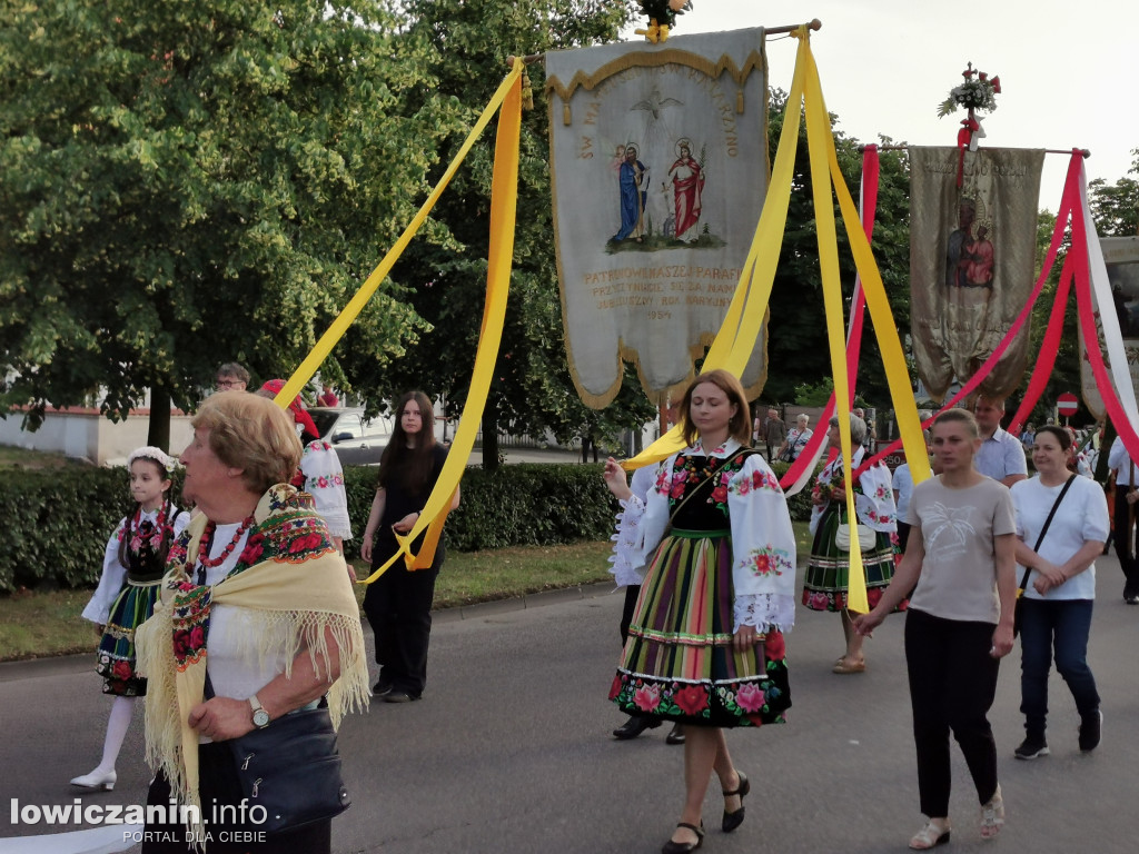 Procesja w oktawę Bożego Ciała w Łowiczu