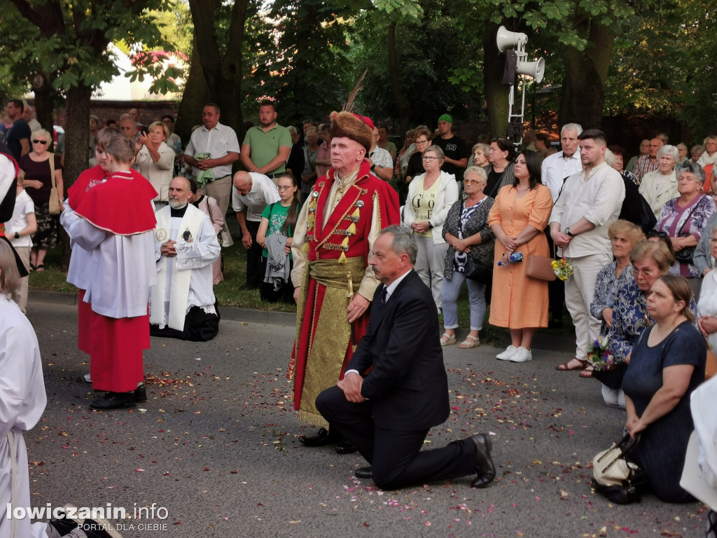 Procesja w oktawę Bożego Ciała w Łowiczu