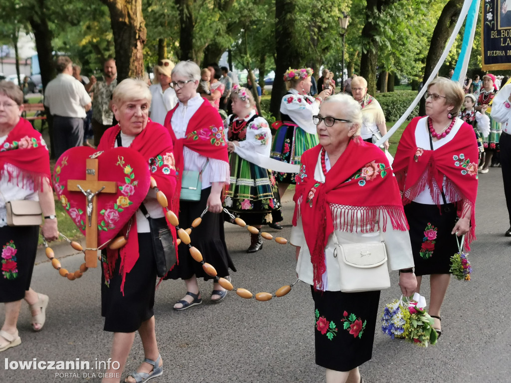 Procesja w oktawę Bożego Ciała w Łowiczu