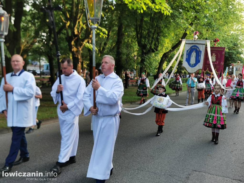 Procesja w oktawę Bożego Ciała w Łowiczu