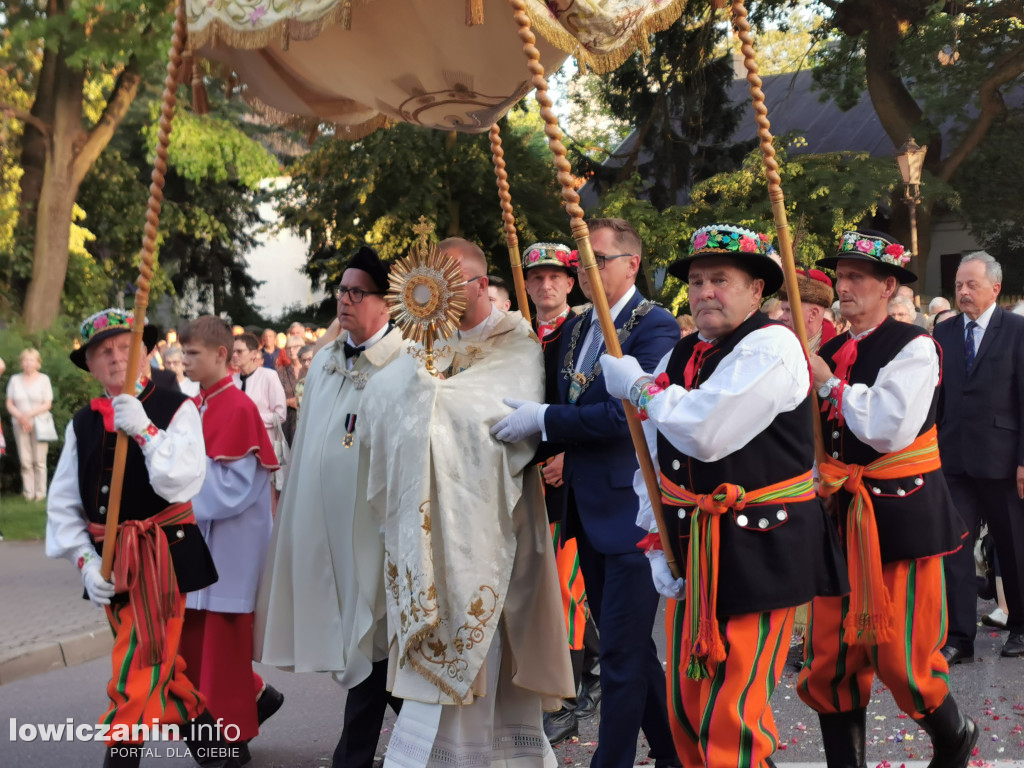 Procesja w oktawę Bożego Ciała w Łowiczu