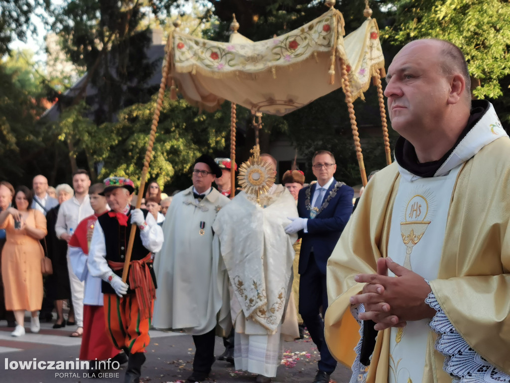 Procesja w oktawę Bożego Ciała w Łowiczu