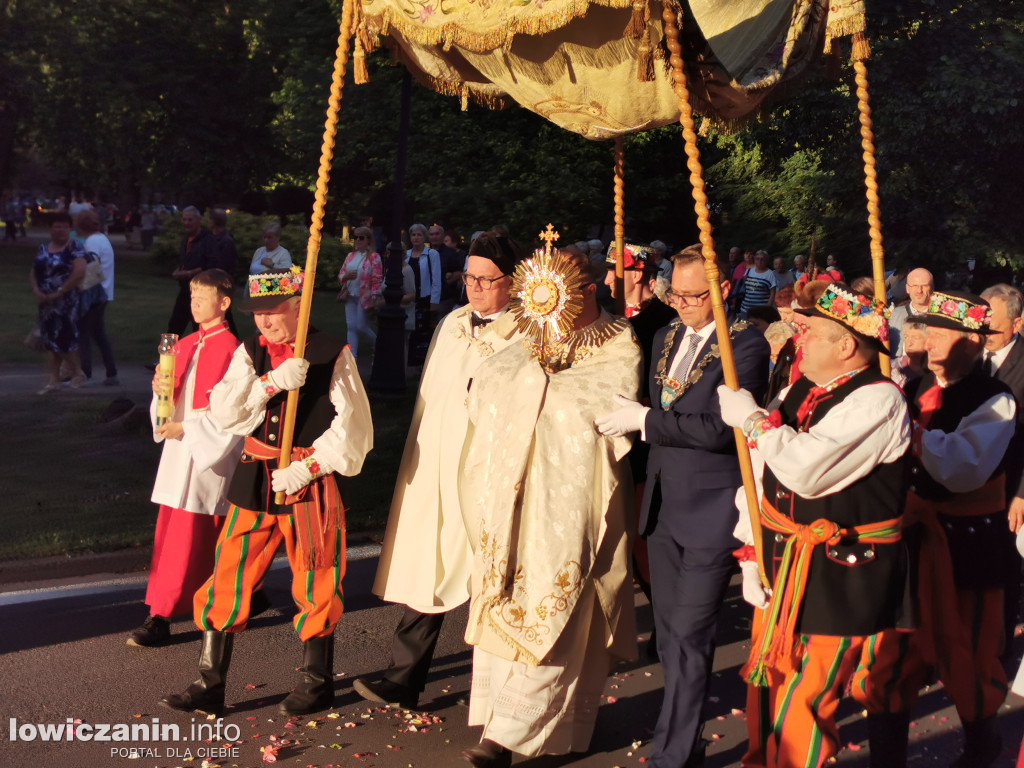Procesja w oktawę Bożego Ciała w Łowiczu