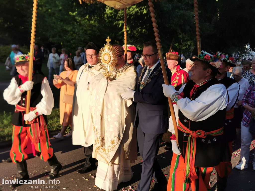 Procesja w oktawę Bożego Ciała w Łowiczu