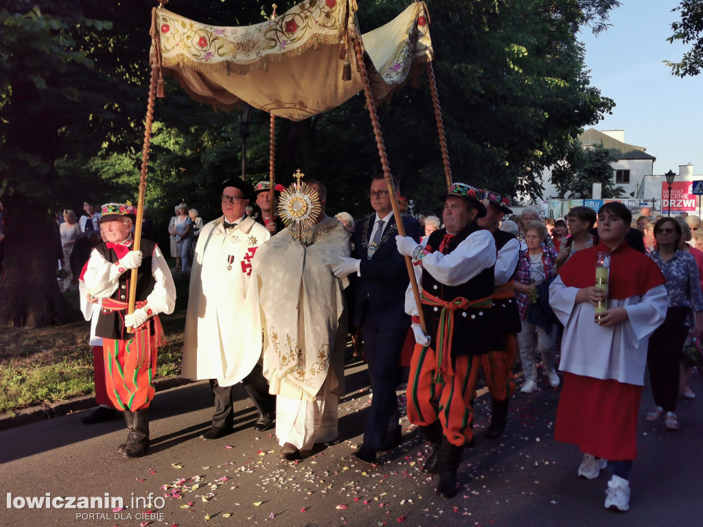 Procesja w oktawę Bożego Ciała w Łowiczu