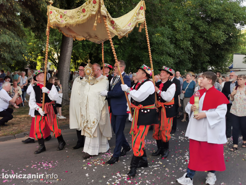 Procesja w oktawę Bożego Ciała w Łowiczu