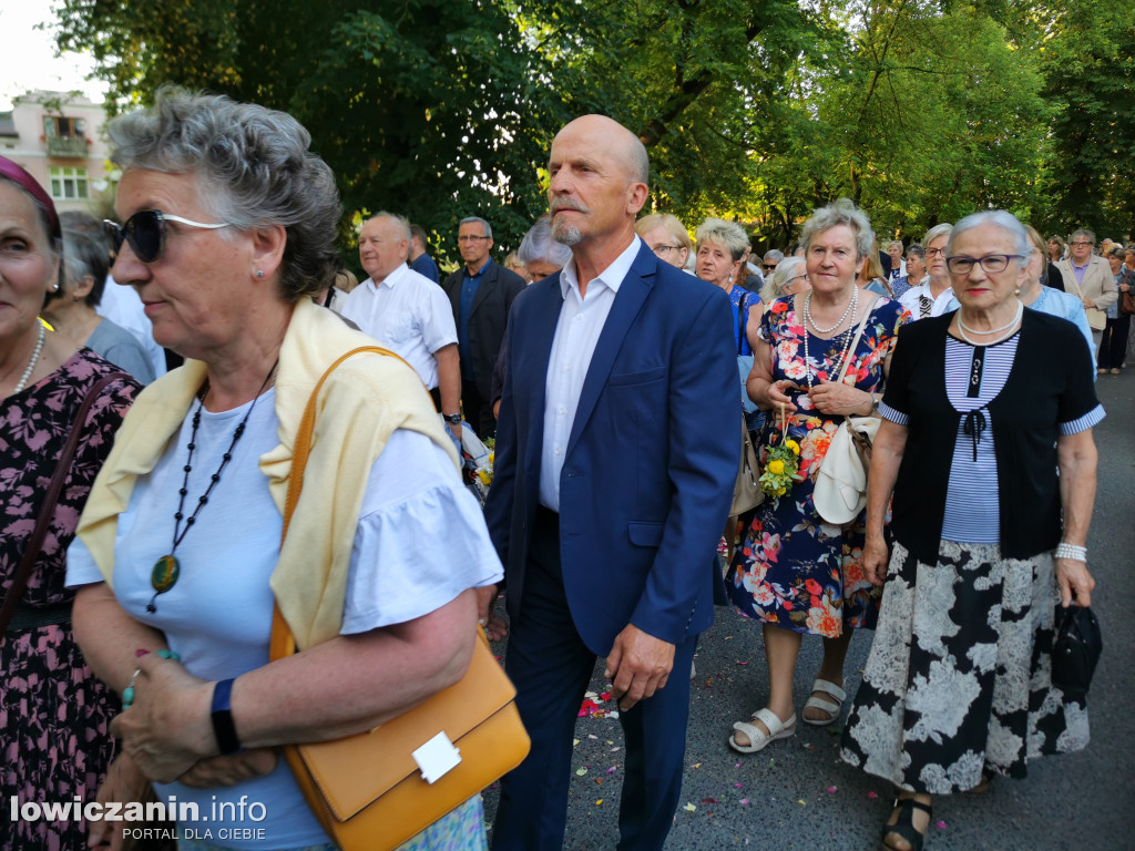 Procesja w oktawę Bożego Ciała w Łowiczu