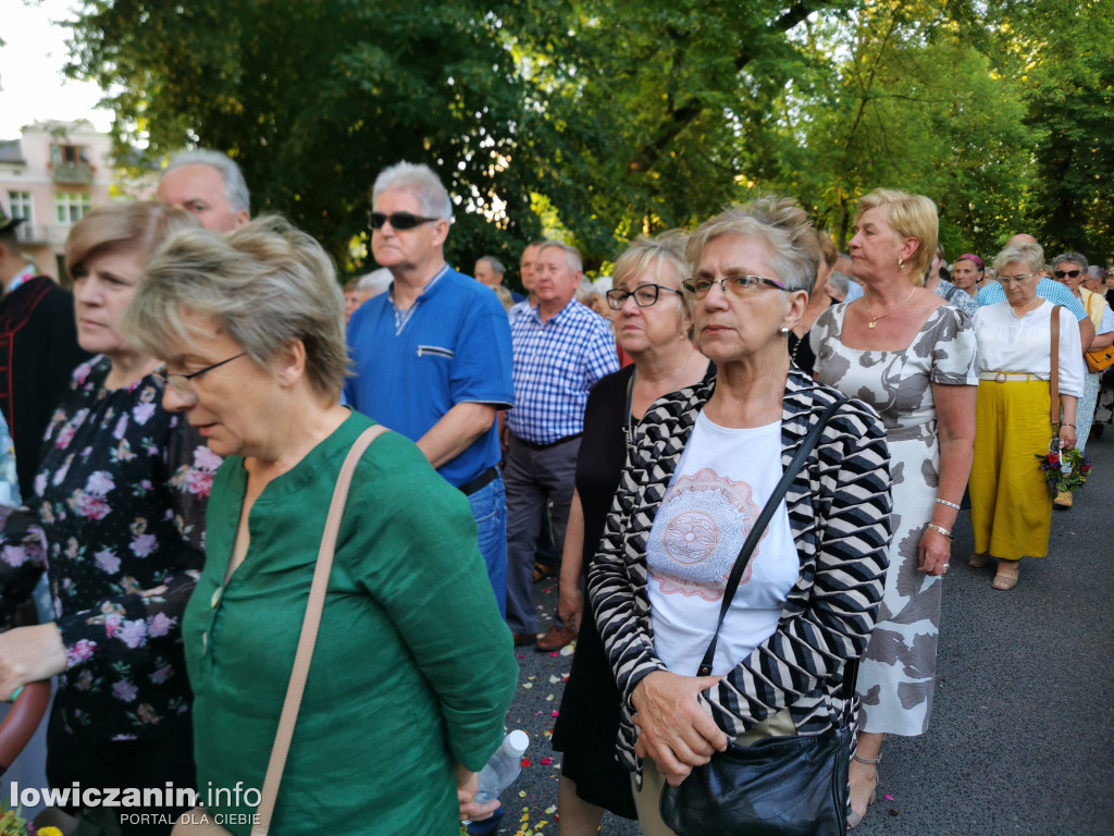 Procesja w oktawę Bożego Ciała w Łowiczu