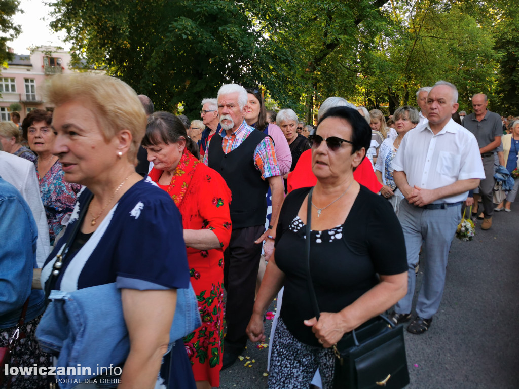 Procesja w oktawę Bożego Ciała w Łowiczu