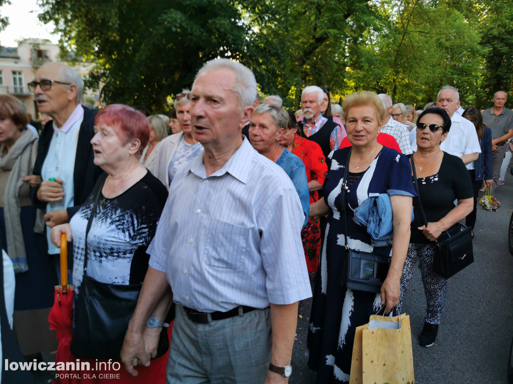 Procesja w oktawę Bożego Ciała w Łowiczu
