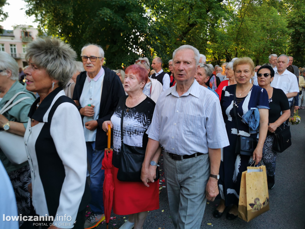 Procesja w oktawę Bożego Ciała w Łowiczu
