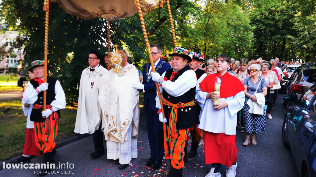 Procesja w oktawę Bożego Ciała w Łowiczu
