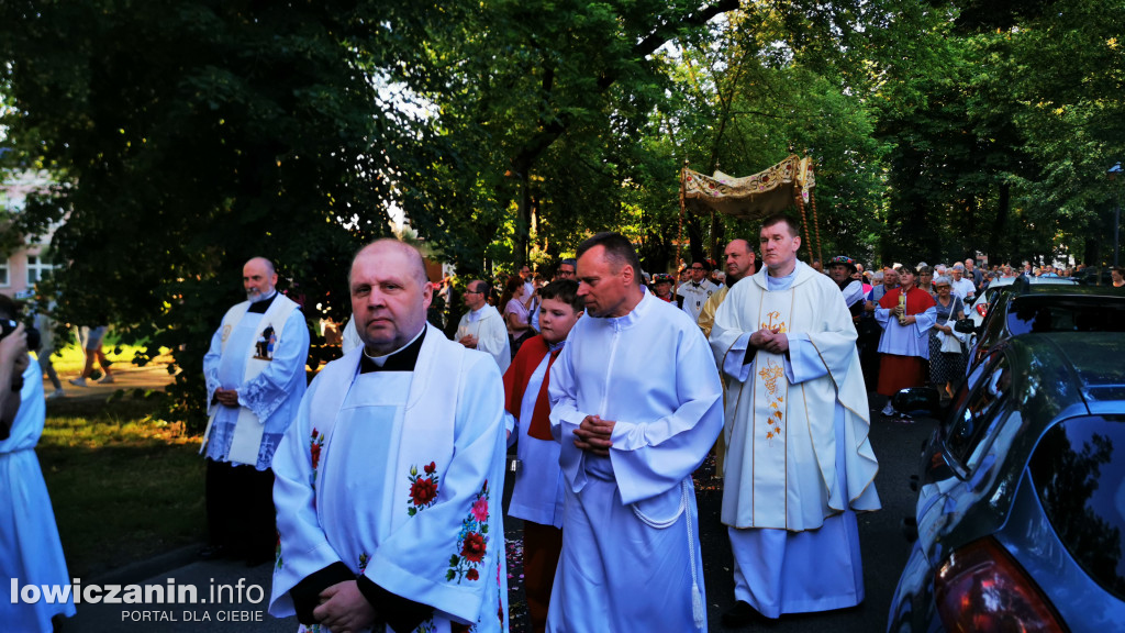 Procesja w oktawę Bożego Ciała w Łowiczu