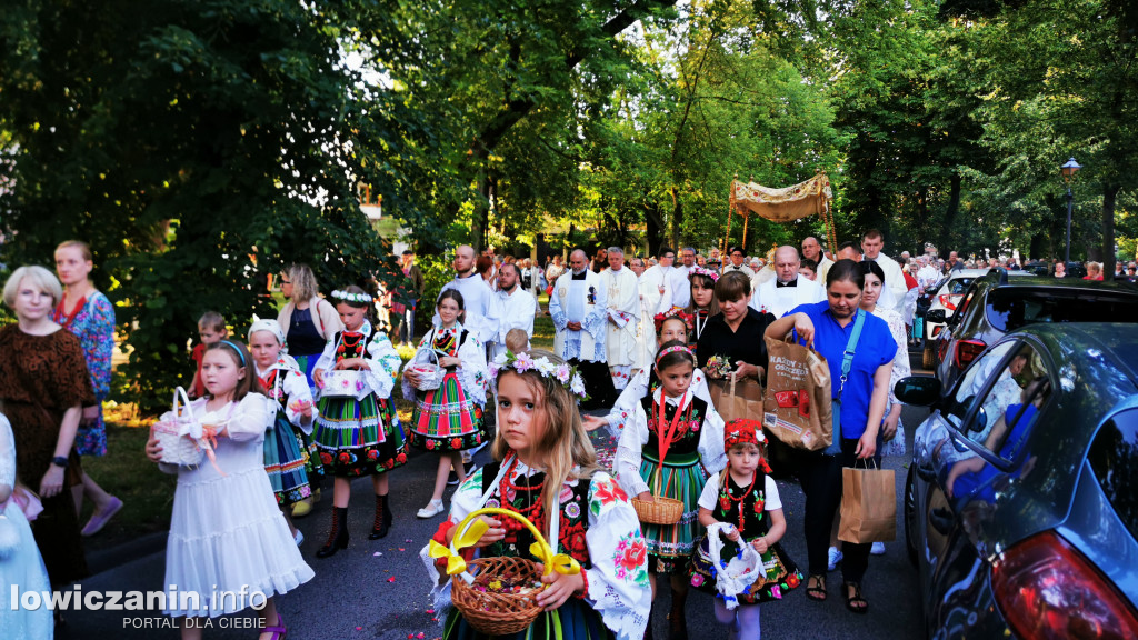 Procesja w oktawę Bożego Ciała w Łowiczu