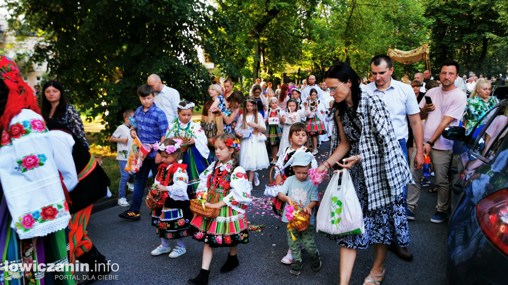 Procesja w oktawę Bożego Ciała w Łowiczu