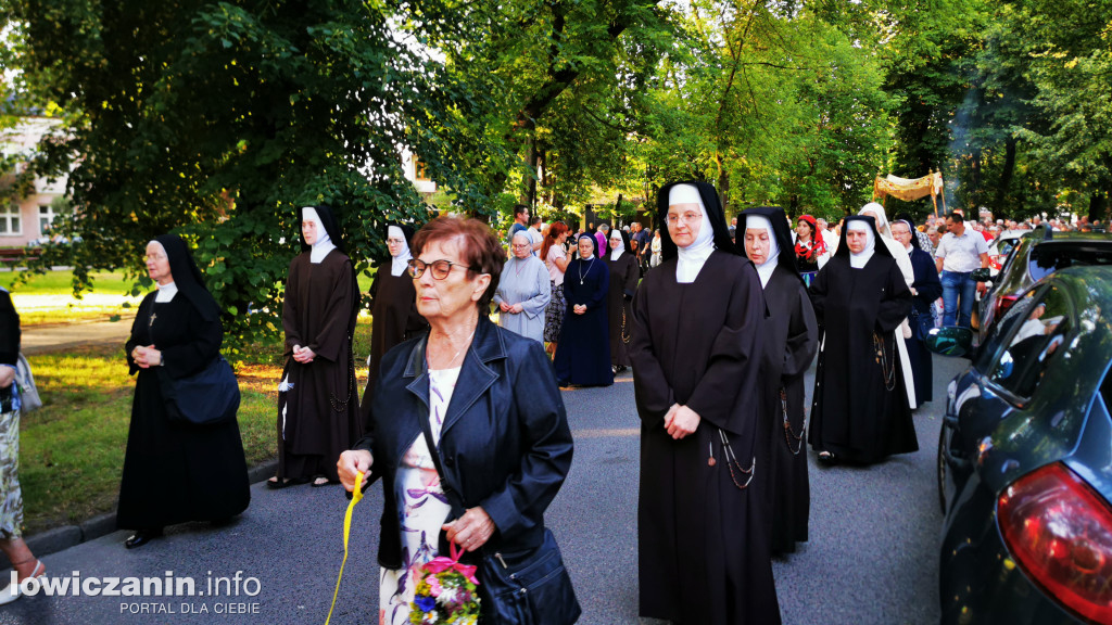 Procesja w oktawę Bożego Ciała w Łowiczu