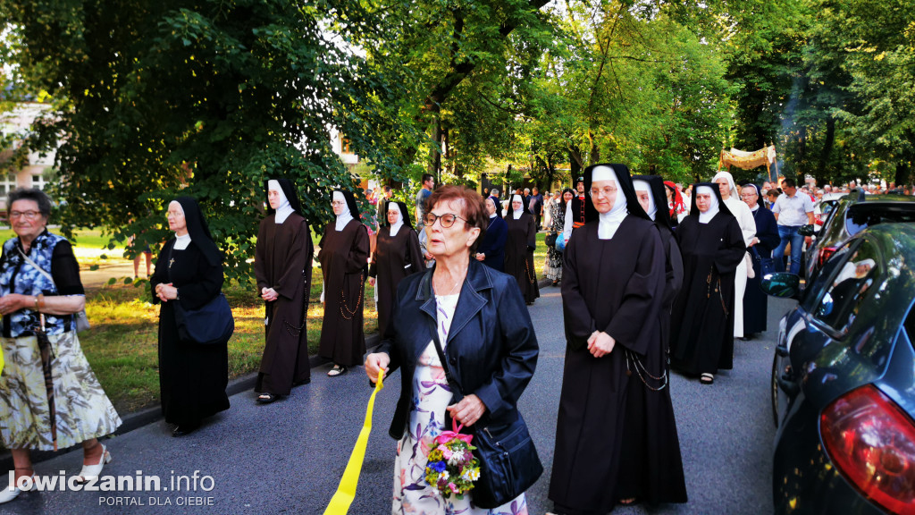 Procesja w oktawę Bożego Ciała w Łowiczu