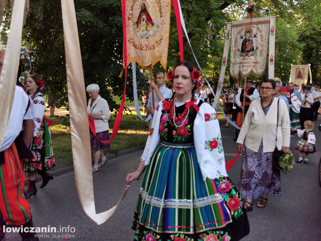 Procesja w oktawę Bożego Ciała w Łowiczu