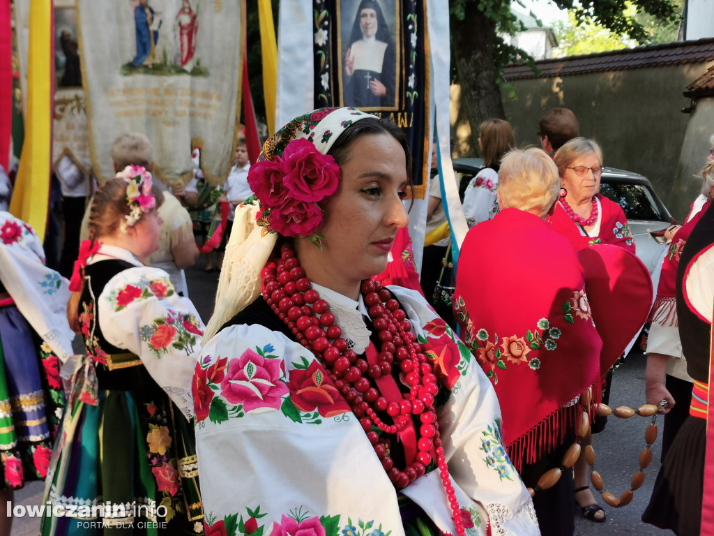 Procesja w oktawę Bożego Ciała w Łowiczu