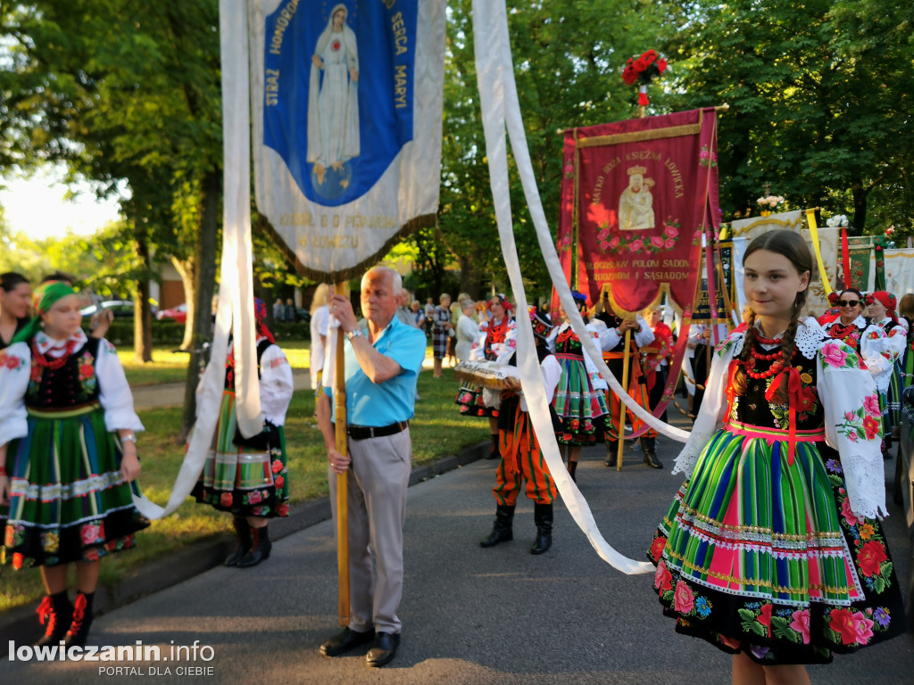 Procesja w oktawę Bożego Ciała w Łowiczu