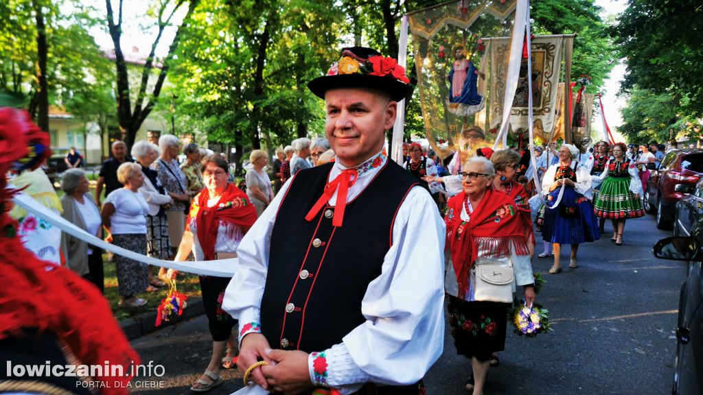 Procesja w oktawę Bożego Ciała w Łowiczu