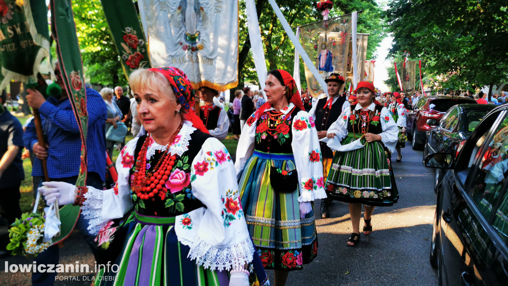 Procesja w oktawę Bożego Ciała w Łowiczu