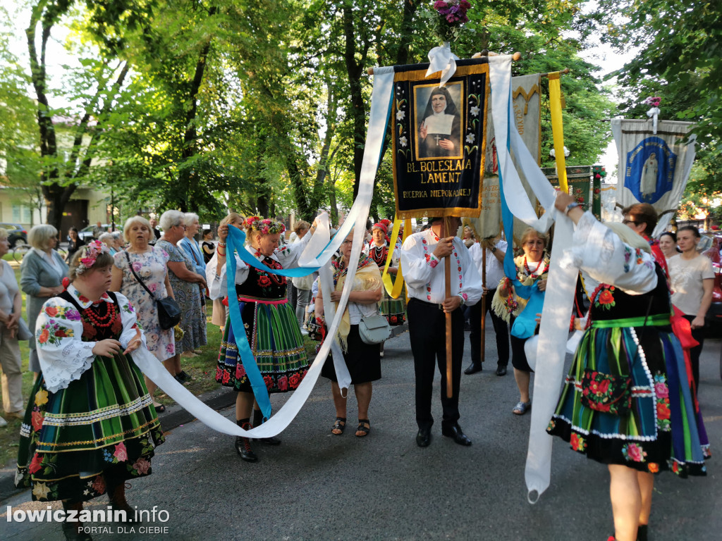 Procesja w oktawę Bożego Ciała w Łowiczu