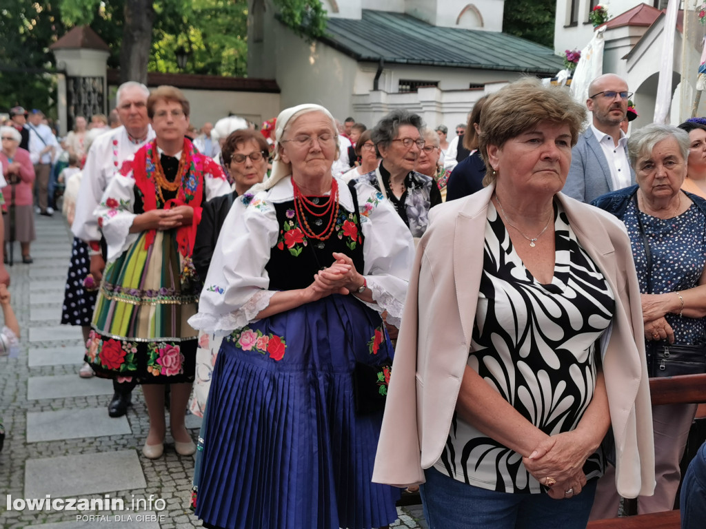 Procesja w oktawę Bożego Ciała w Łowiczu